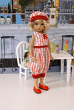 True Heart - romper, hat & shoes for Little Darling Doll