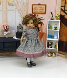 Twilight Song - dress, tights & shoes for Little Darling Doll or other 33cm BJD