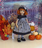 Witch Flight - dress, hat, tights & shoes for Little Darling Doll or 33cm BJD
