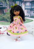 Wrinkle Free - dress, socks & saddle shoes for Little Darling Doll or 33cm BJD